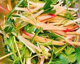 レディーサラダ大根と水菜の和風サラダ作り方4写真