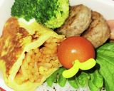 ボリューム満点☆オムナポリタン弁当☆作り方4写真