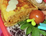 ボリューム満点☆オムナポリタン弁当☆作り方5写真