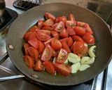 トマトガーリックバジルパスタ作り方3写真