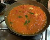 トマトガーリックバジルパスタ作り方4写真