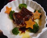 クリスマスにあつあつ☆星型ハンバーグ～！作り方4写真