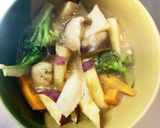 肉なしすき煮風オイスター炒味春雨炒め煮作り方15写真