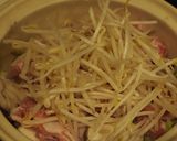 鍋の残り活用♪土鍋で中華丼作り方3写真
