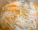 大根 人参 油揚げの味噌汁^^作り方7写真