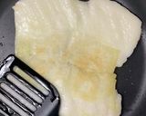 お餅リメイク！ツナトマトソースの餅ピザ作り方5写真