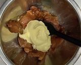 お餅リメイク！餅ピザ照り焼きチキンマヨ風作り方1写真