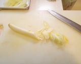 芹菜炒鱿鱼作り方2写真