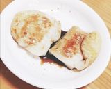 フライパンで作る簡単砂糖醤油揚げ餅！作り方3写真