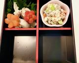 令和四年睦月7日　寅デコハンバーグ弁当作り方3写真