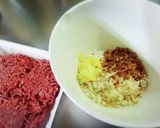 ＊超簡単ハンバーグ＊作り方1写真