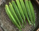 オクラのもずくあえ作り方1写真