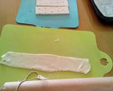 りんごで作ったバラの花作り方8写真