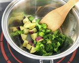 冬野菜とチキンのクリーム煮作り方4写真