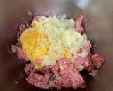 Bigチーズハンバーグ作り方3写真