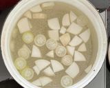 七草粥わが家の基本お餅入り作り方1写真