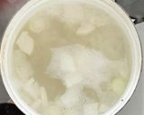七草粥わが家の基本お餅入り作り方4写真