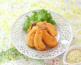 海老すり身でふわふわエビフライ（介護食）作り方4写真