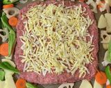 Bigチーズハンバーグ作り方5写真