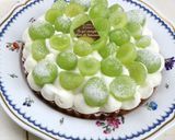シャインマスカットのケーキ作り方7写真