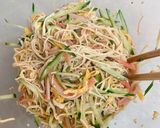 低糖質ダイエット♪豆腐干/皮で中華サラダ作り方11写真