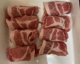 美肌を作る！牡蠣の豚肉包みほうれん草添え作り方3写真