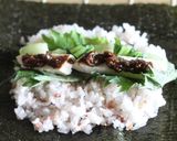 鶏ハムと大葉みその江波巻き作り方3写真