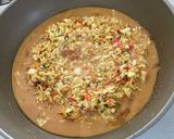 甘辛なもんじゃ焼き作り方5写真