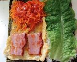 米久ベーコンの簡単折りたたみキンパ作り方7写真