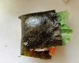 米久ベーコンの簡単折りたたみキンパ作り方10写真