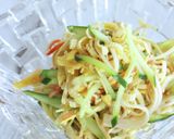 低糖質ダイエット♪豆腐干/皮で中華サラダ作り方12写真