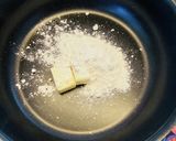 カニクリームコロッケ風チーズ入簡単ドリア作り方1写真