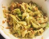 簡単☆キャベツとツナの和風カレー味作り方3写真