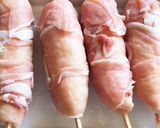ボリュームたっぷりチーズ入り肉巻きご飯作り方4写真