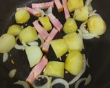 米久ベーコンブロックジャーマンポテト作り方4写真