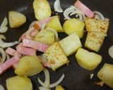 米久ベーコンブロックジャーマンポテト作り方5写真