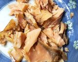 美味しさプラス！塩鮭とワサビ菜のふりかけ作り方2写真