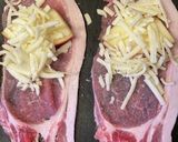 チーズとりんごをサンドしたポークピカタ作り方3写真