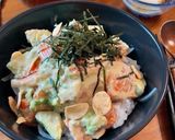 サーモンとアボカドのマヨユッケ丼作り方3写真