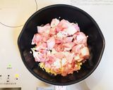 大豆とチキンの煮込み作り方2写真