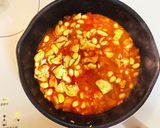 大豆とチキンの煮込み作り方7写真