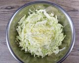 キャベツの塩昆布和え作り方1写真