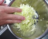 キャベツの塩昆布和え作り方2写真