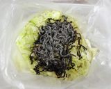 キャベツの塩昆布和え作り方3写真