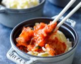 材料4つ！とろ〜りキムチーズグラタン作り方4写真