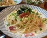 材料4つ！本格明太子クリームパスタ作り方4写真