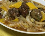 バルサミコ酢で肉団子の甘酢餡作り方4写真