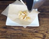 米粉のラング・ド・シャ　キャラメルナッツ作り方3写真