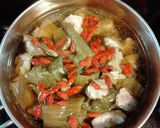 高菜のスープ作り方3写真