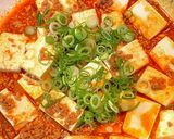 韓国風・麻婆豆腐?豆腐と豚ひき肉の煮もの作り方8写真